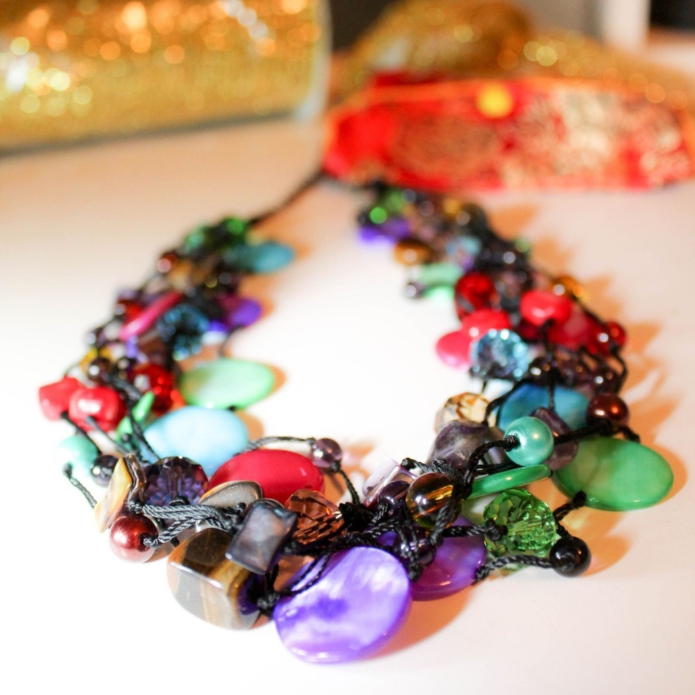 Multi Gemstone Necklace